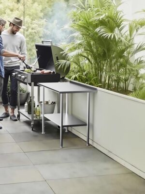 Stainless steel kitchen island table - 图片 2