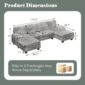 Modular Fabric Sofa - 图片 2