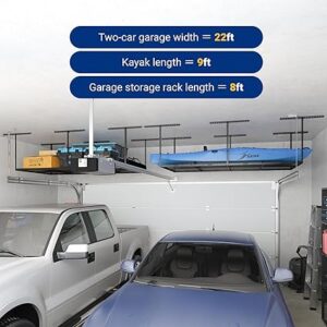 Garage overhead storage racks - 图片 6