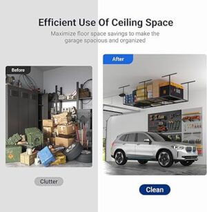 Garage overhead storage racks - 图片 5